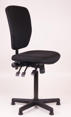 278 - Siège de travail haut Tissu/Nylon