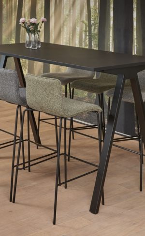 Table haute pieds V - H110 x L160 x P80 cm