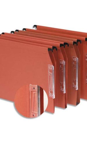 Lot de 25 dossiers suspendus horizontaux A4 V30
