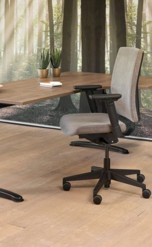 Bureau T-Serie - Compact droite - 160 x 120 cm