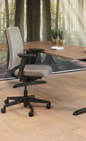 Bureau T-Serie - Compact gauche - 160 x 120 cm