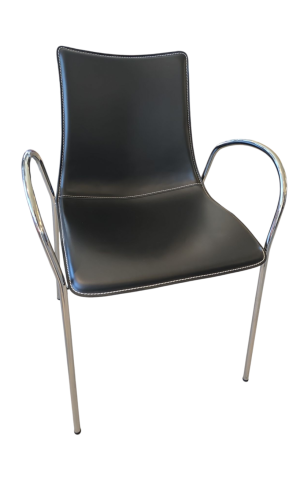 Chaise Scab Design - Zebra Pop cuir