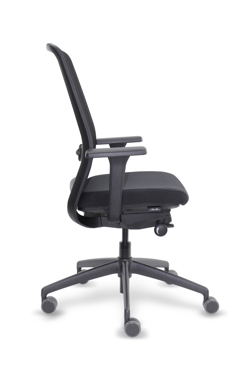 Swift - Chaise de bureau dossier haut en résille – Image 2