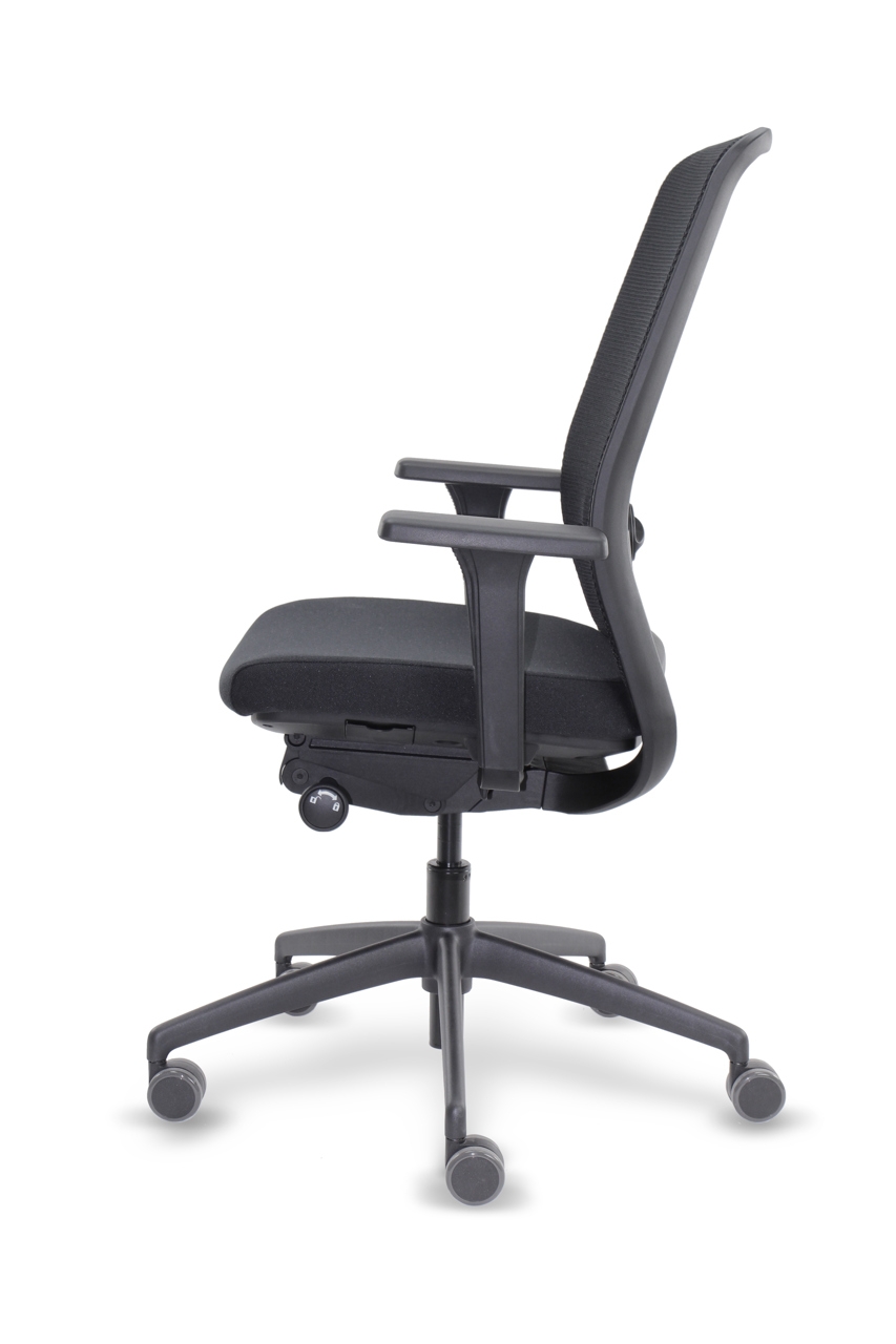 Swift - Chaise de bureau dossier haut en résille – Image 3